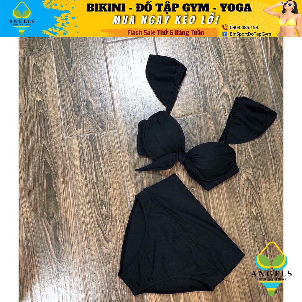 Bikini cánh tiên,quần cạp cao, Bộ Đồ Bơi Hai Mảnh BHV025 [ Giá Sỉ ] | WebRaoVat - webraovat.net.vn