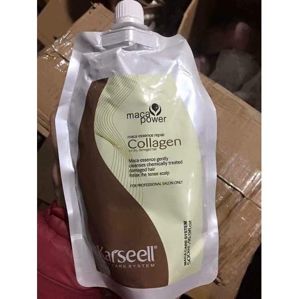 compo dầu hấp colagen cộng mũ hấp.