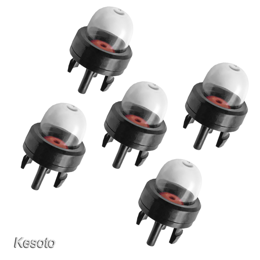 [KESOTO]5 Piece General Snap-In Primer Fuel Bulb for Stihl / Weed Eater / McCulloch