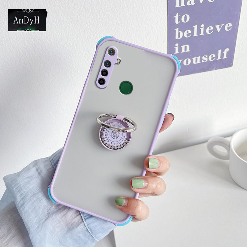 Ốp điện thoại chống sốc có giá đỡ độc đáo cho Oppo Realme 6i / Realme 5i / Realme 5s / Realme 5 / Realme 5 Pro