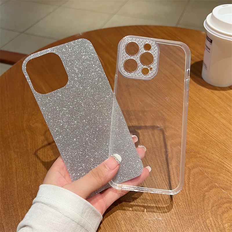 Ốp Điện Thoại Đính Kim Cương Mạ Điện Cho iphone 13 12 11 Pro MAX XS MAX