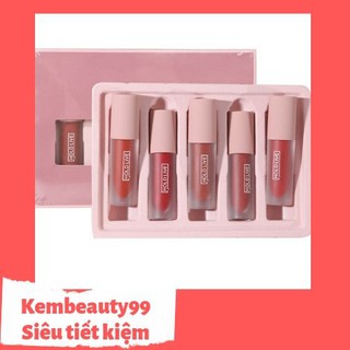 Set Son Kem Holdlive HOLD LIVE Light Matte Lip Glaze