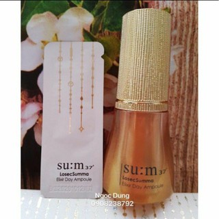 Combo 10 gói dùng thử Tinh chất vàng ban ngày Su:M37 Losec Summa Elixir Day Ampoule7