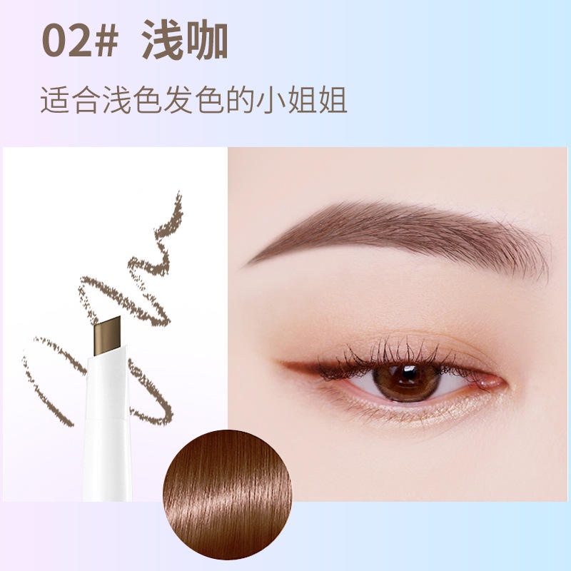 Chì Kẻ Lông Mày Hai Đầu Tự Nhiên Lâu Trôi Không Thấm Nước