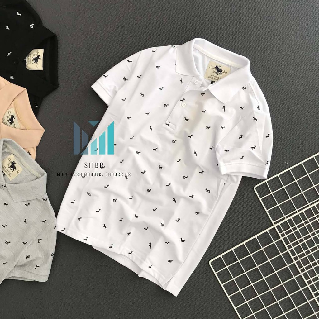 Áo thun nam (HỖ TRỢ ĐỔI SIZE) polo in hình độc đáo kết hợp vải cá sấu mịn dày dặn - Thời trang nam SIIBE