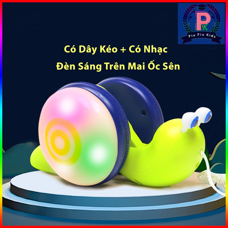 Đồ Chơi Ốc Sên Phát Nhạc Có Dây Kéo Giúp Kích Thích Sự Vận Động Ở Trẻ Em