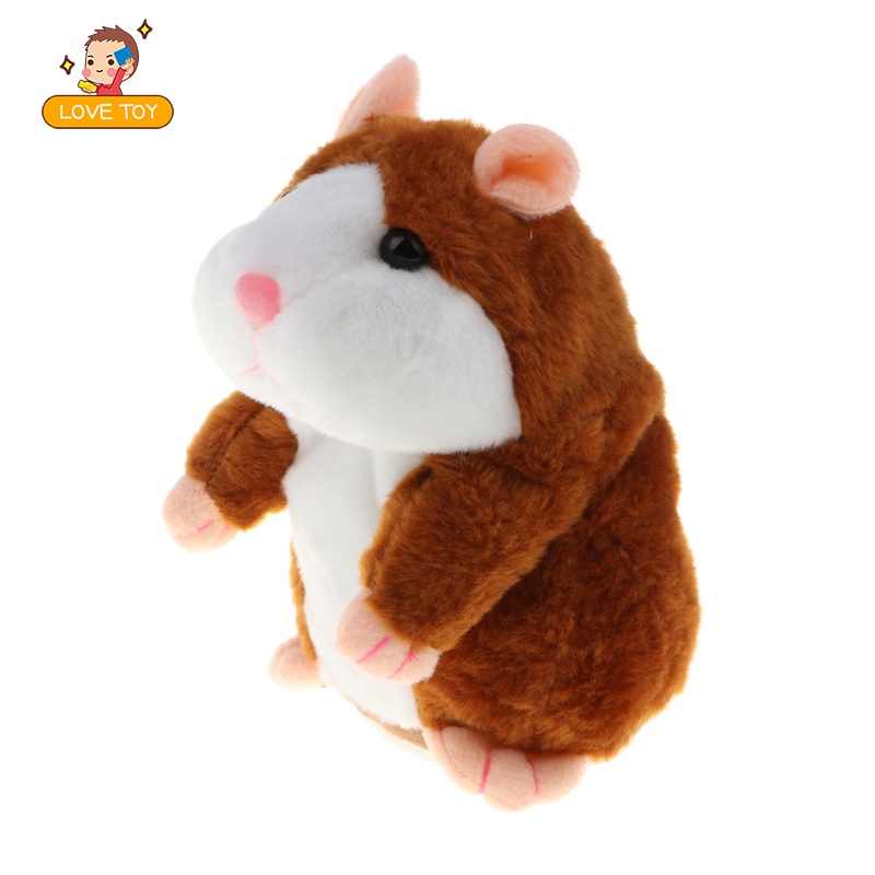 Chuột Hamster Nhồi Bông Biết Nói Xinh Xắn Cho Bé 2 3 Tuổi