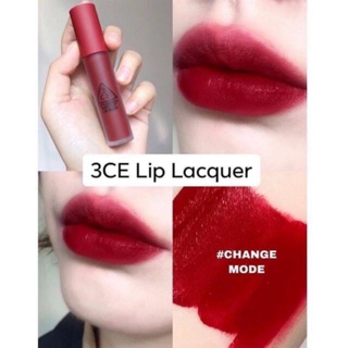 Son Kem Lì 3ce Soft Lip Lacquer Chính hãng
