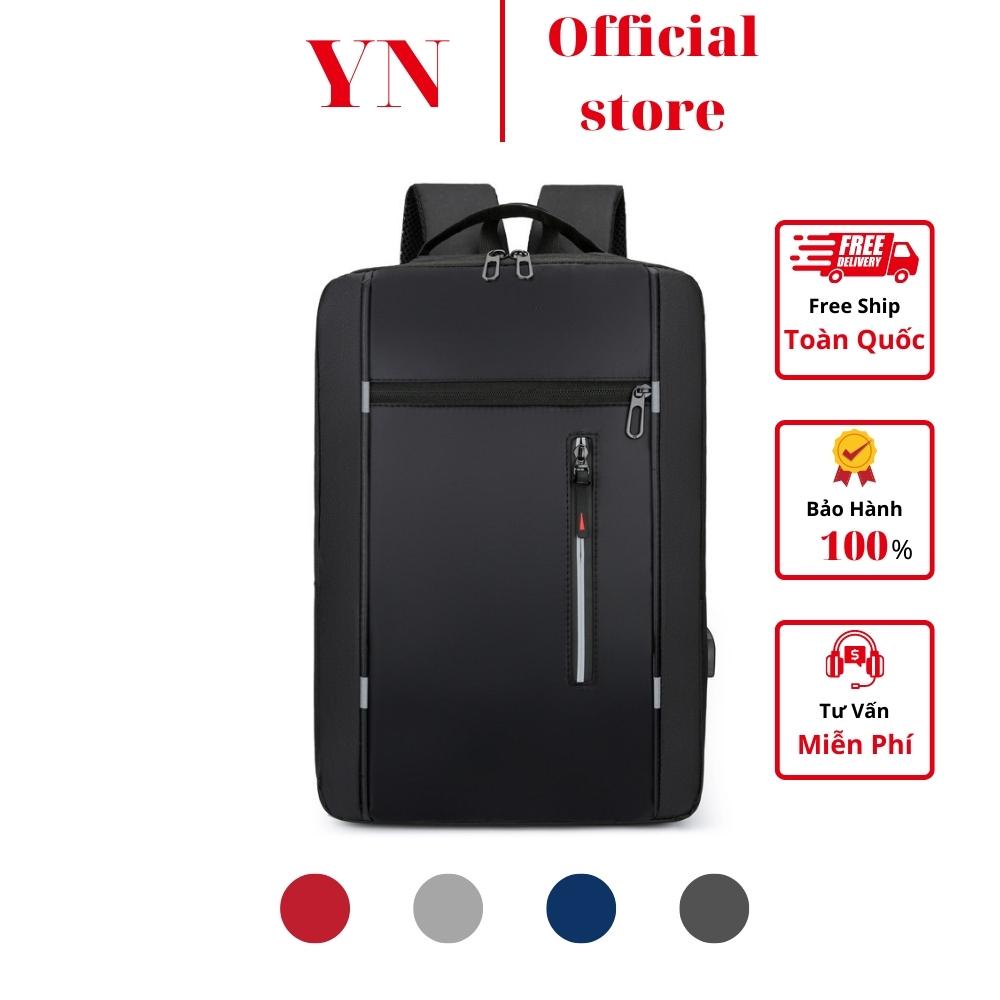 Balo laptop, balo đi học thời trang giá rẻ chống nước có lỗ cắm sạc