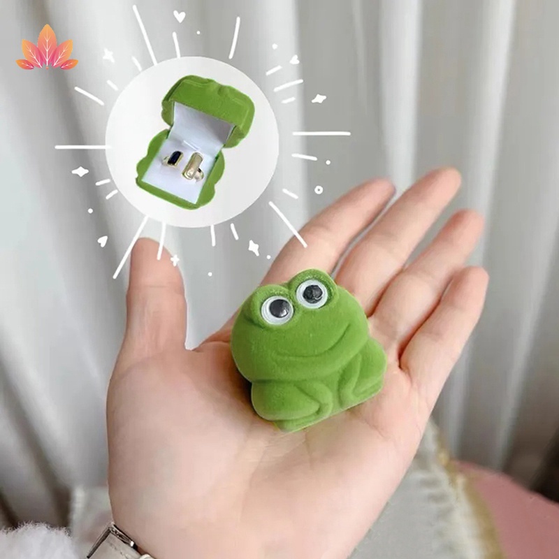 Hộp Đựng Trang Sức Hình Chú Ếch Dễ Thương JP5