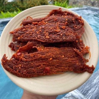 Hũ 500gr khô bò miếng lớn mềm siêu ngon