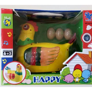 Đồ chơi gà mái đẻ trứng happy