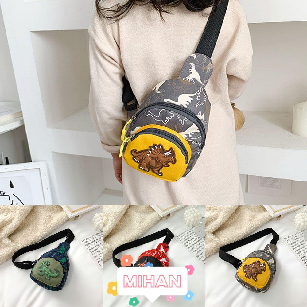 Túi Đeo Chéo Hình Khủng Long MIHAN1 Dễ Thương Cho Bé Mẫu Giáo