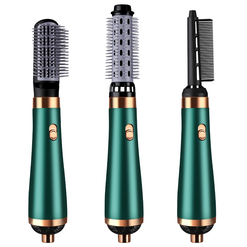 Máy Sấy Tóc Tạo Kiểu Đa Năng 4 IN 1 Uốn Duỗi Sấy Tạo Bồng Uốn Cụp Chuẩn Salon- Bảo Hành 12 Tháng