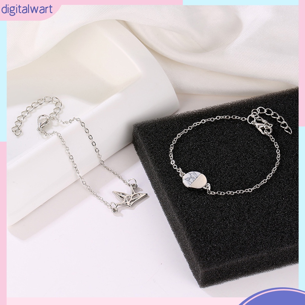 Set 2 vòng tay chuỗi hạt thời trang cho nữ