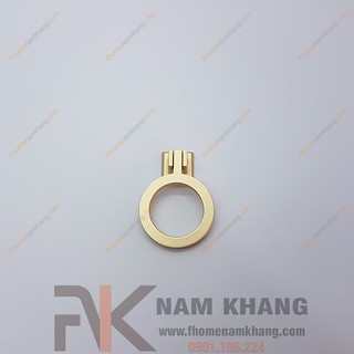 Núm tay nắm tủ dạng vòng tròn NK287-VM (Màu Vàng Mờ)