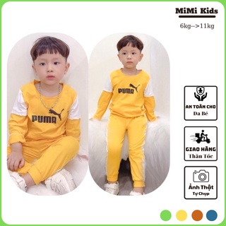 Bộ quần áo trẻ em thu đông chất đẹp - B003