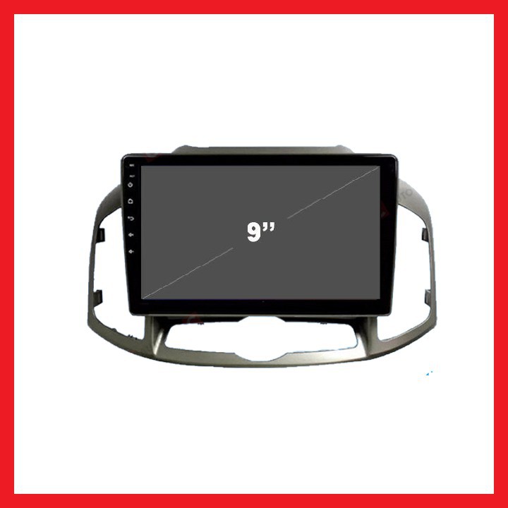 HOT MẶT DƯỠNG XE CHEVROLET CAPTIVA 2012-2018  9INCH CANBUS CÓ JACK NGUỒN ZIN CHÍNH HÃNG