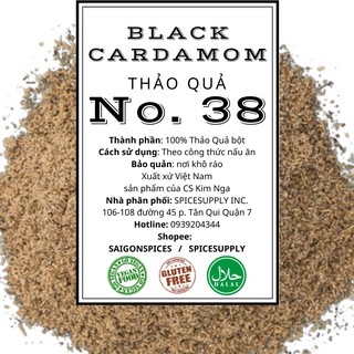 500g Bột Thảo Quả - Black Cardamom powder