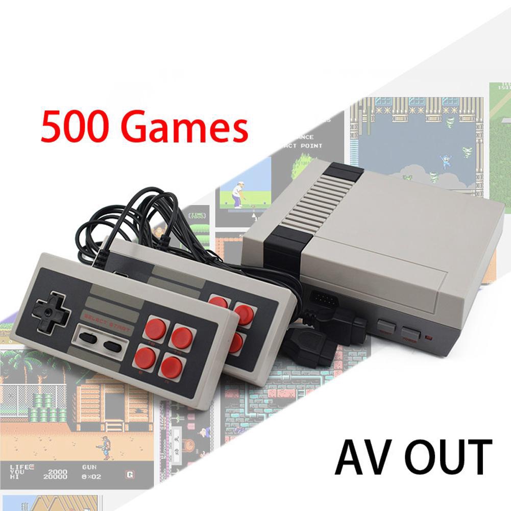 Máy Chơi Game Cầm Tay 4 Phím 500 Trò Chơi Nes Eu