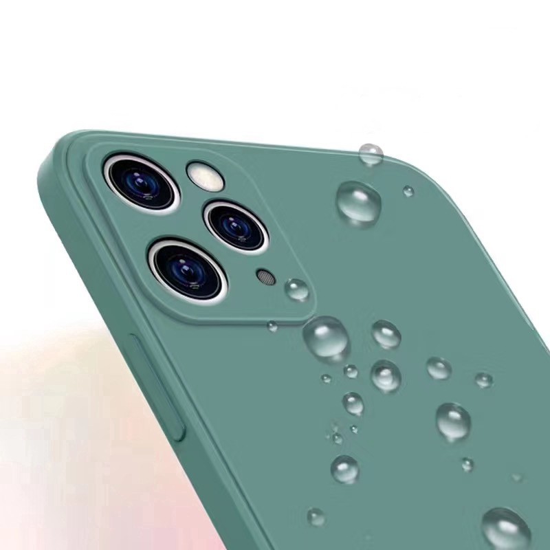 Ốp Lưng Nhám Viền Vuông Chống Vân Tay SMOOFOAM Lót Nhung Cực Êm Cho iPhone 11 Pro Max 12 Pro Max 13 Pro Max Njoyshop | BigBuy360 - bigbuy360.vn