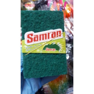 Cước chà xoong Samran màu xanh, cứng
