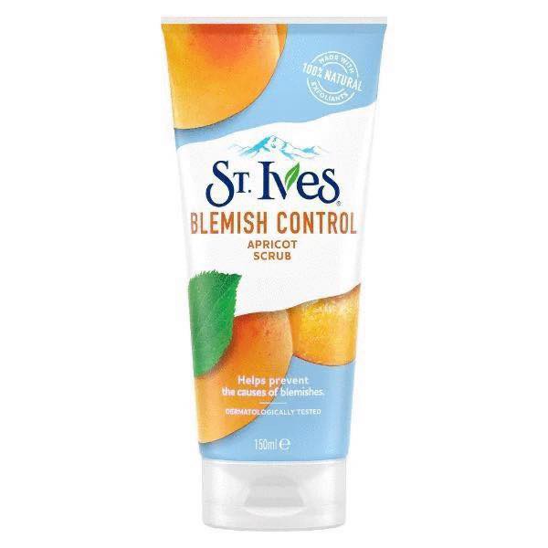 Sữa rửa mặt tẩy tế bào chết St.Ives Blemish Control Apricot Scrub