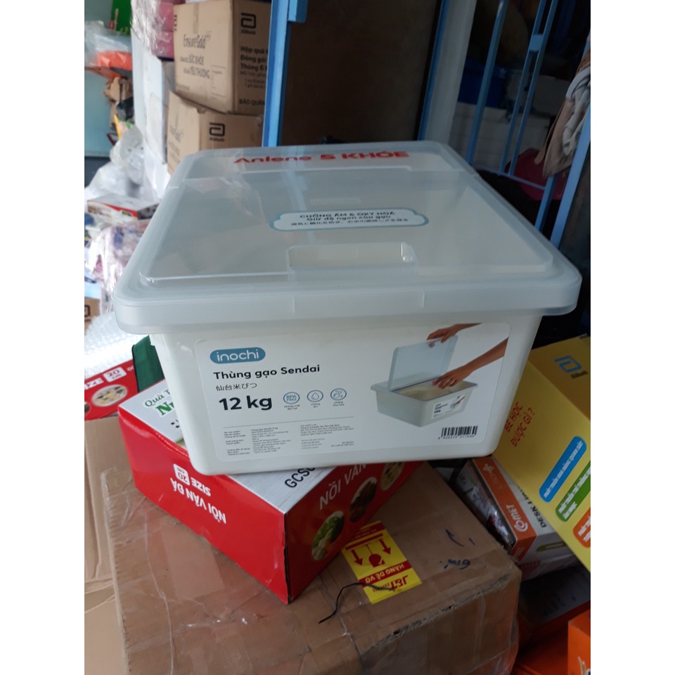 Thùng đựng gạo Sendai 12kg Quà tặng từ Anlene
