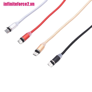 Dây Cáp Sạc Vn Micro Usb Type C Có Nam Châm Cho Android