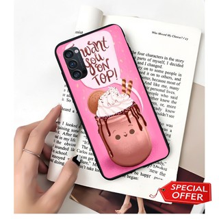 Ốp lưng Oppo Reno 4 Pro/ Reno 4/ Reno 3 Pro/ Reno 3/ Reno 2/ Reno 2F/ Reno BST Trà Sữa Cute - Mycase