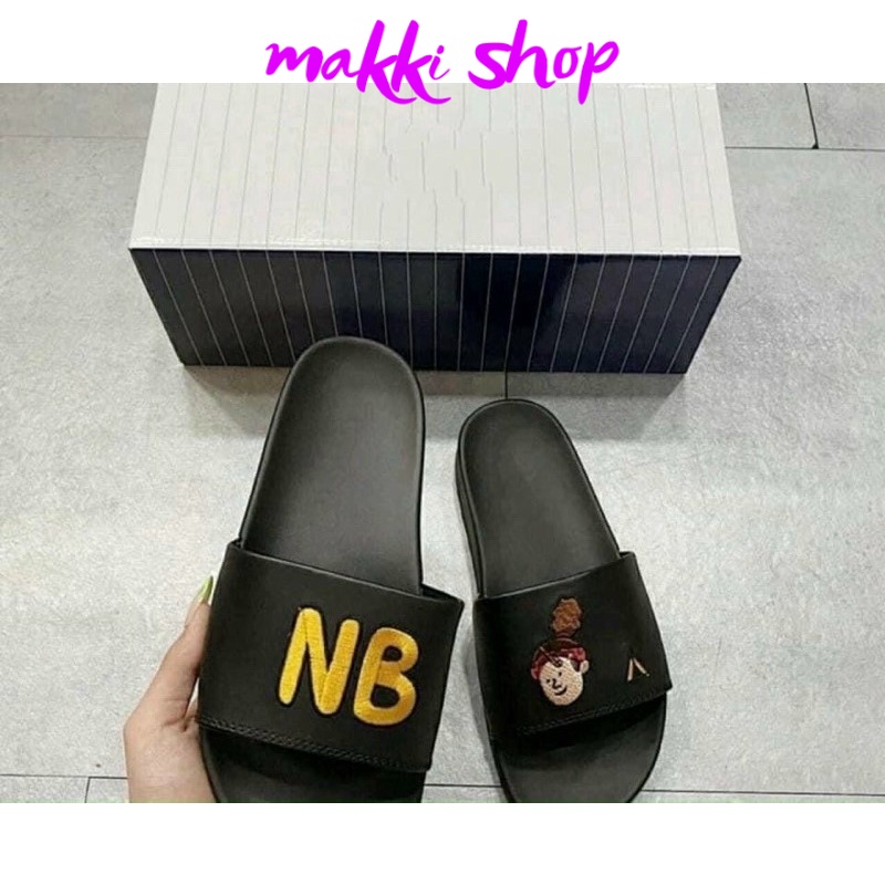 Dép quai ngang nữ đế bằng NBB, dép nữ đế mềm mang siêu êm MAKKI SHOP TD546