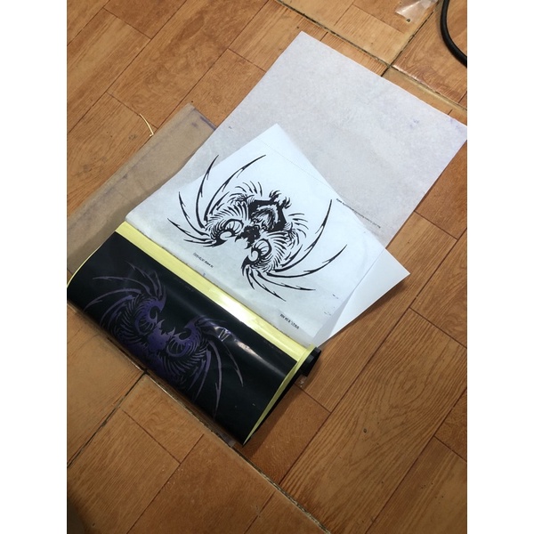 Máy Scan Chuyển Hình Xăm Panasonic. 10 Tờ Giấy Than Mỹ 4 Lớp