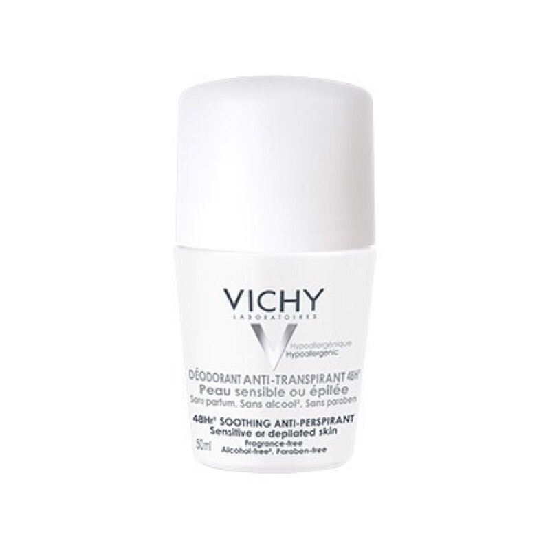 Lăn nách khu mui cua phap  vichy 50ml chính hãng đủ vị