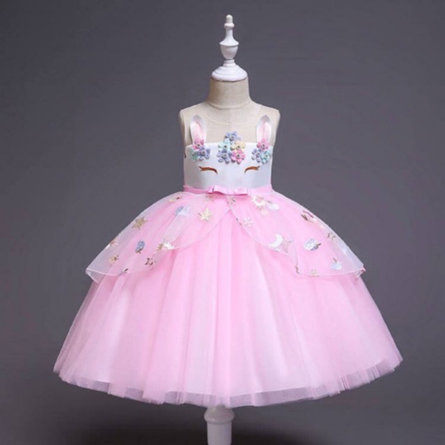 ĐẦM CÔNG CHÚA LITTLE PONY LOẠI 1 CHO BÉ GÁI 13-30KG