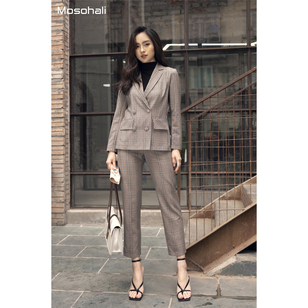 Set vest nữ thiết kế Mosohali Athena trẻ trung năng động (Áo vest + Quần âu) | BigBuy360 - bigbuy360.vn