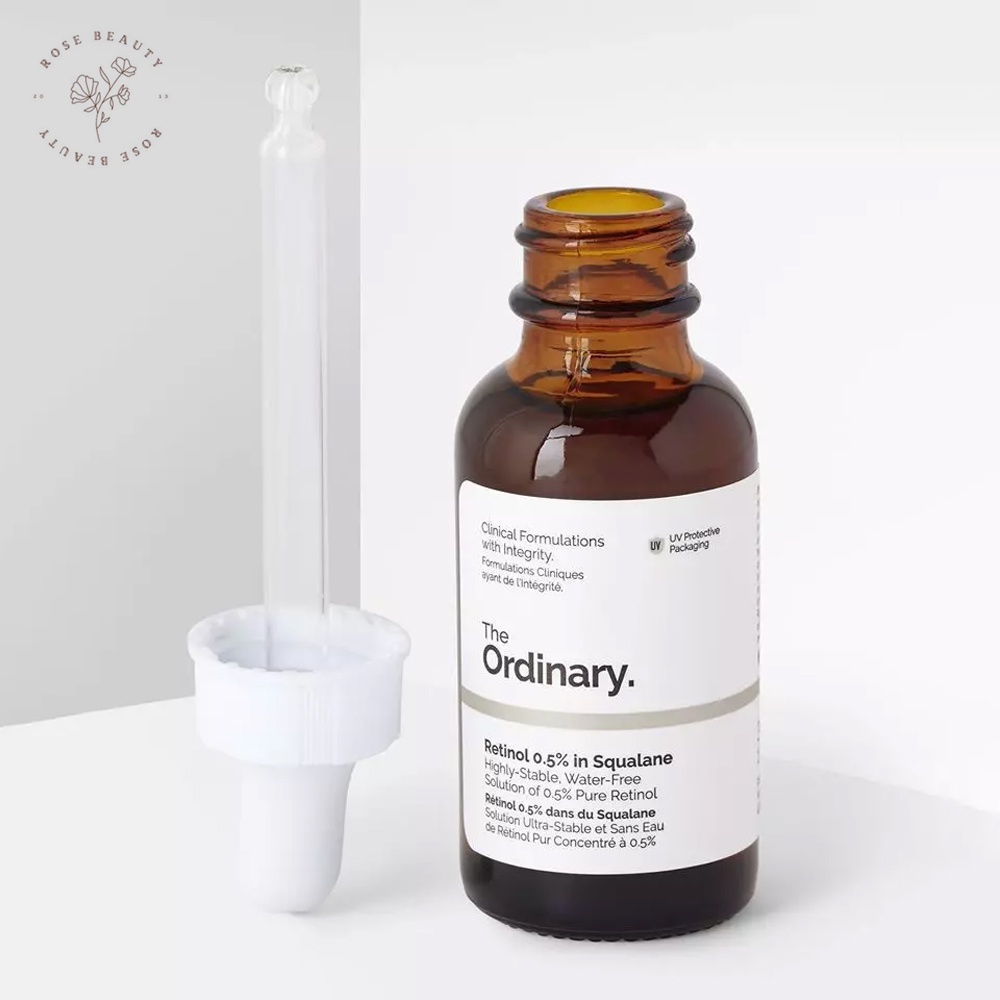 (BILL MỸ) Serum The Ordinary Granactive Retinoid 2% Emulsion và In Squalane, Retinol 1% Squalane chống lão hóa