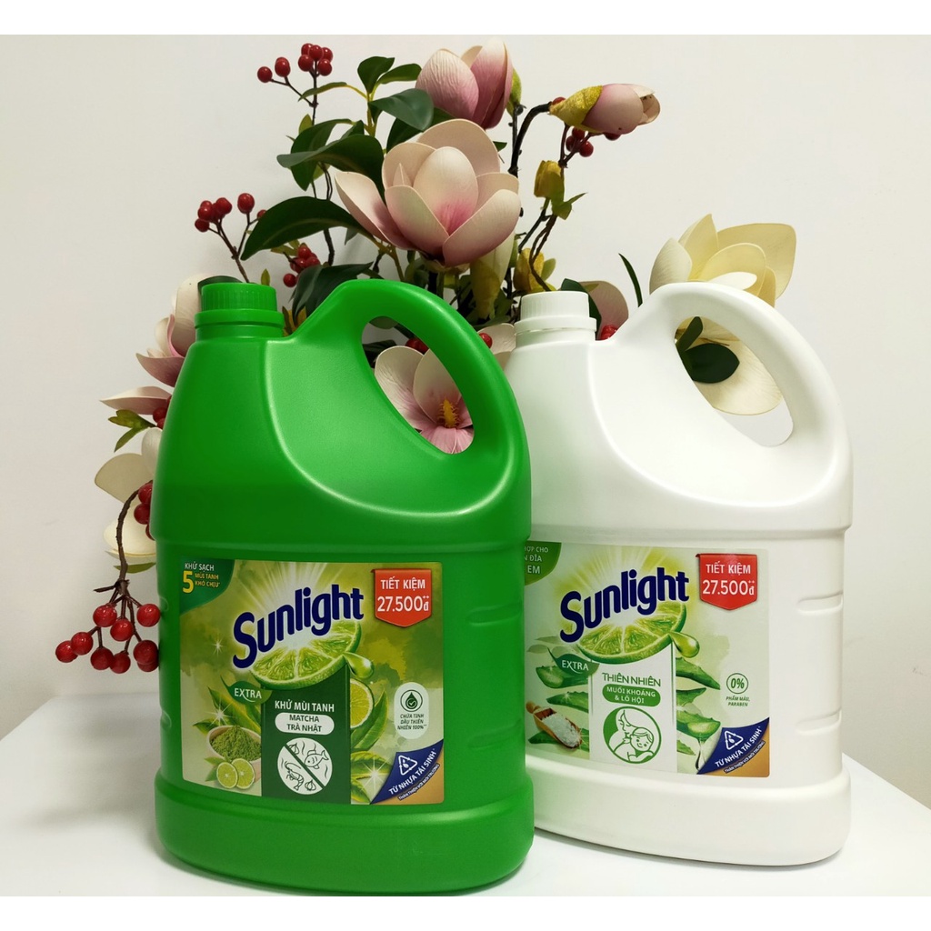 Nước rửa chén Sunlight can 3,6kg