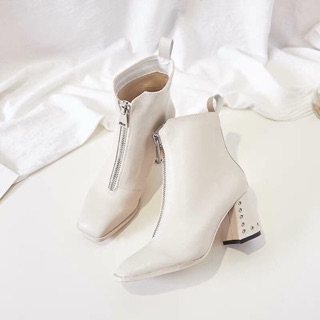 ANKLE BOOTS KÉO KHOÁ