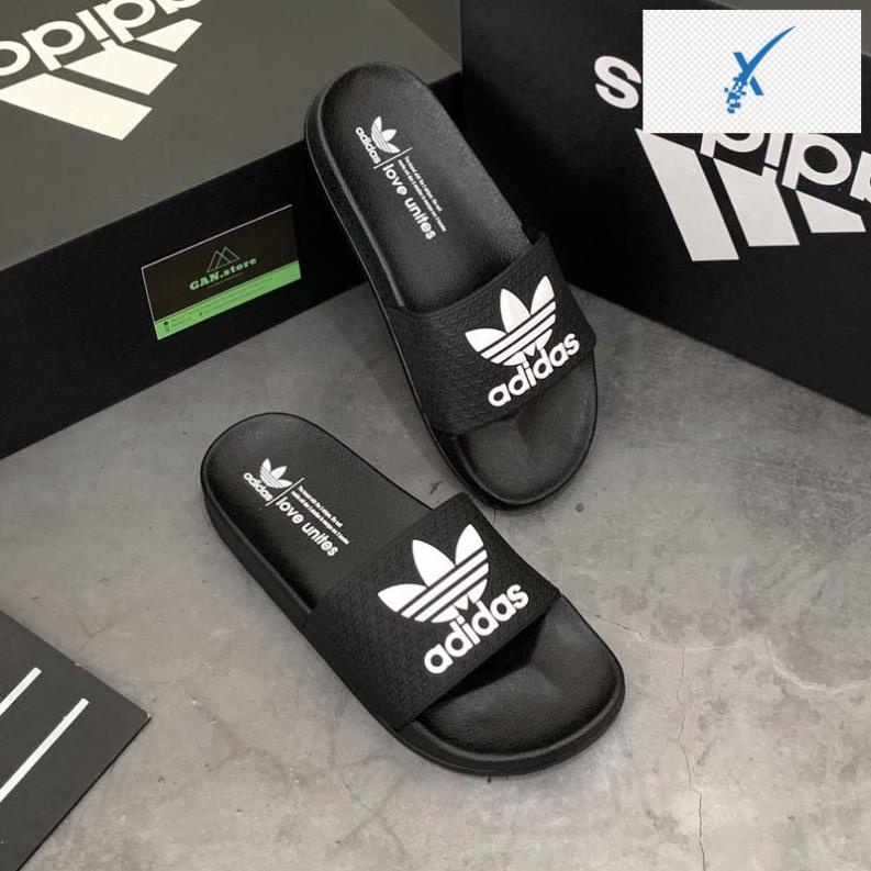 DÉP ADIDAS ADILETTE BÁNH MÌ ĐEN *