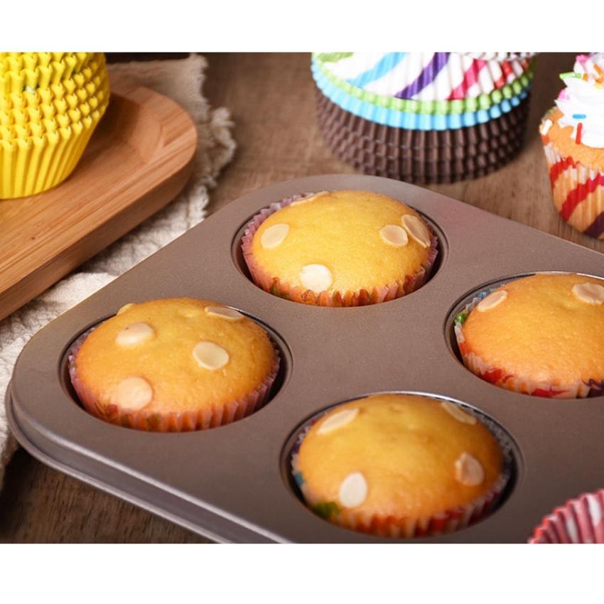 Chén Giấy Nướng Muffin Cups Cake SET 100 cái lốc - CUPCAKEGIAY01