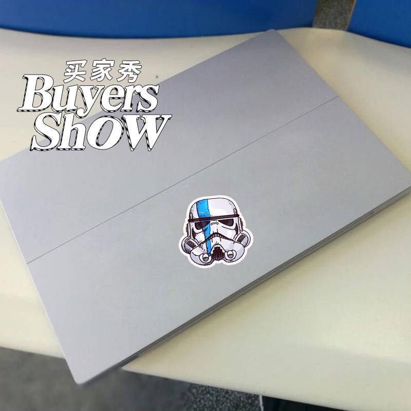 Bộ 50 Miếng Dán Trang Trí Chống Thấm Nước Hình Star Wars Vui Nhộn