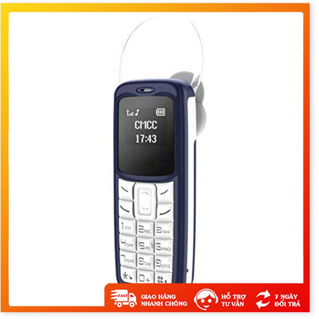 Điện thoại mini - Xả Kho - BM30 kiêm tai nghe bluetooth 1 sim hỗ trợ thẻ nhớ lên đến 36GB