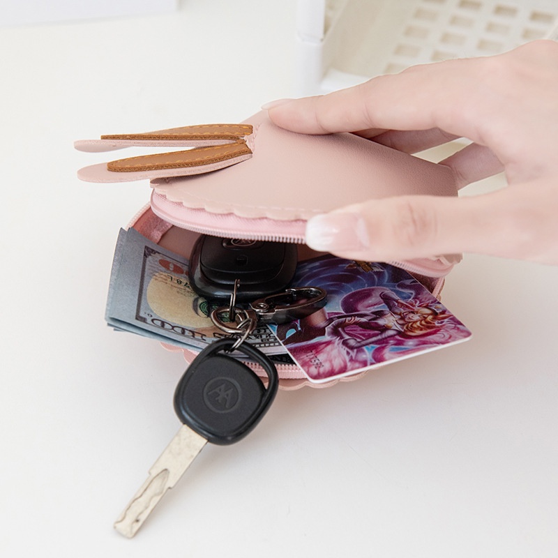 Ví Đựng Tiền Xu mini Đa Năng Thiết Kế Đơn Giản