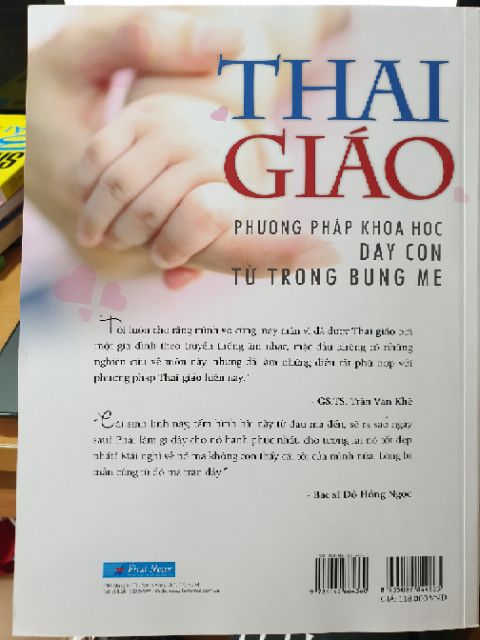 Sách Thai Giáo Phương Pháp Khoa Học Dạy Con Từ Trong Bụng Mẹ