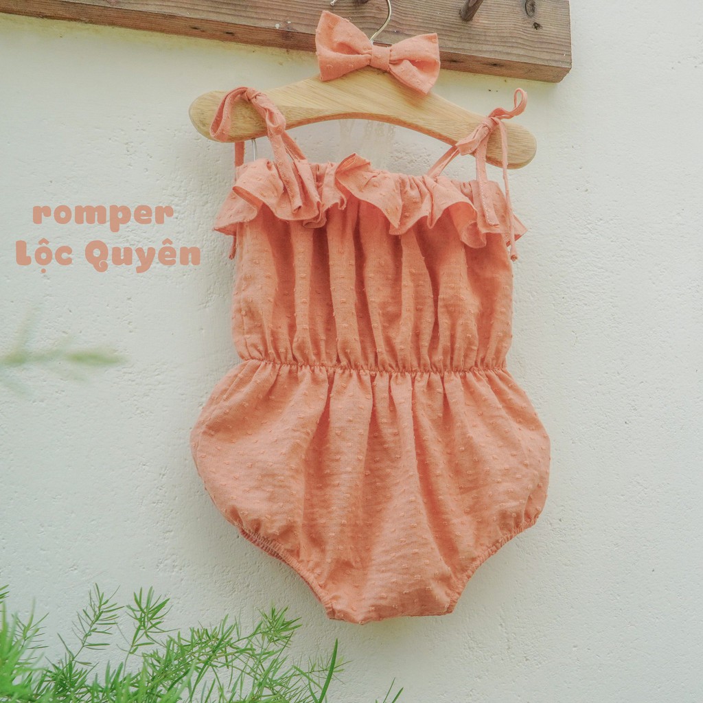 Romper Lộc Quyên - bodysuit thiết kế cho bé gái