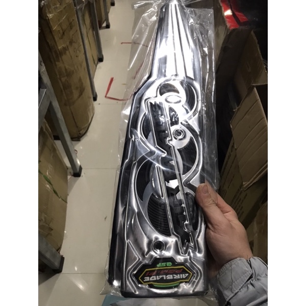Ốp gác chân air balade Ab 2020-2022 inox cực xịn