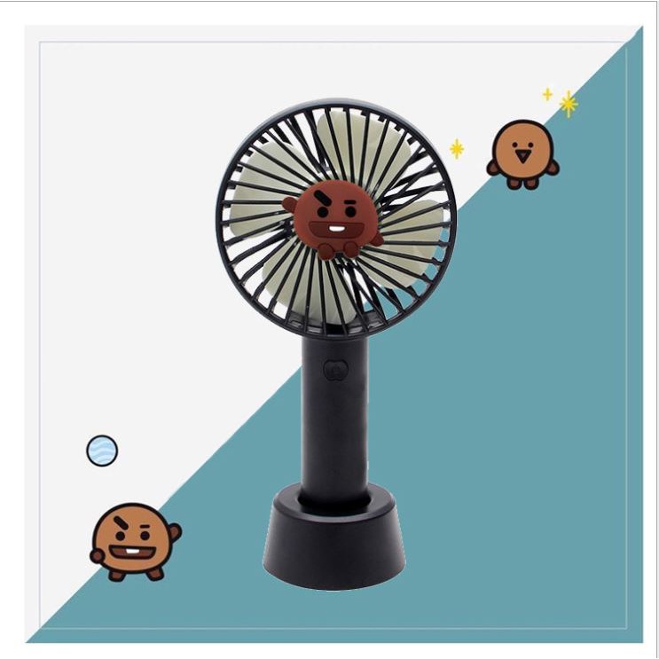 Handy fan unoff Quạt cầm tay bằng điện BTS