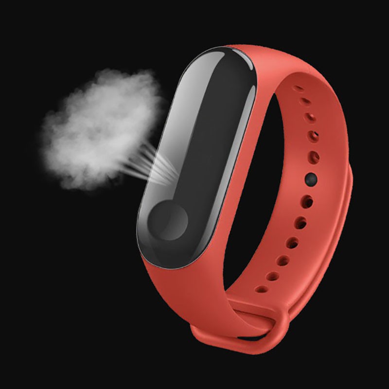 3pcs Miếng Dán Trong Suốt mặt đồng hồ Xiaomi Mi Band 3