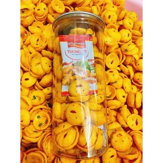 Snack mặt cười mix mỡ hành thơm ngon giòn tan
