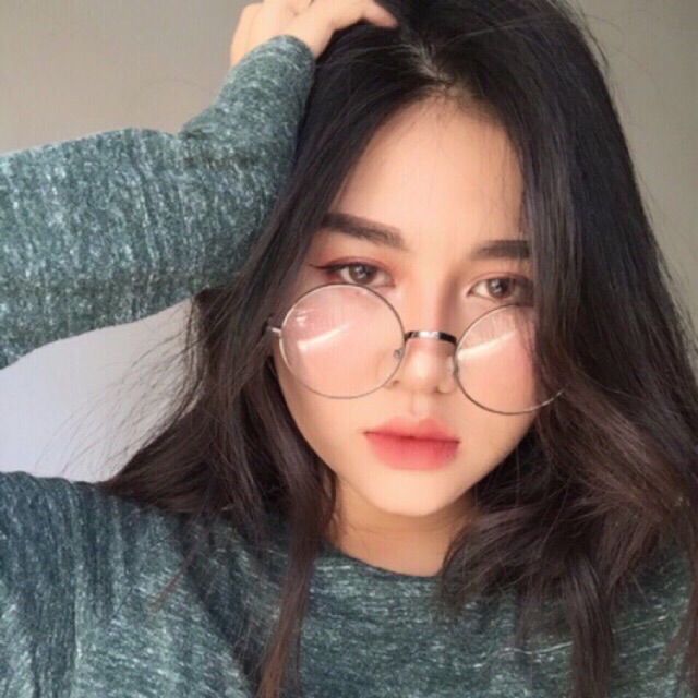 [ Kính Tròn Size Vừa ] Gọng Kính Mắt Tròn Kim Loại Tròn Xoe Nhiều Màu | BigBuy360 - bigbuy360.vn